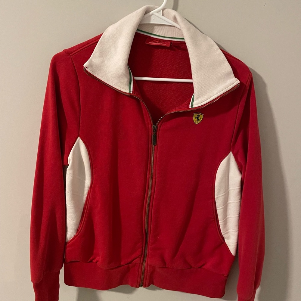 Scuderia Ferrari zip up sweatshirt